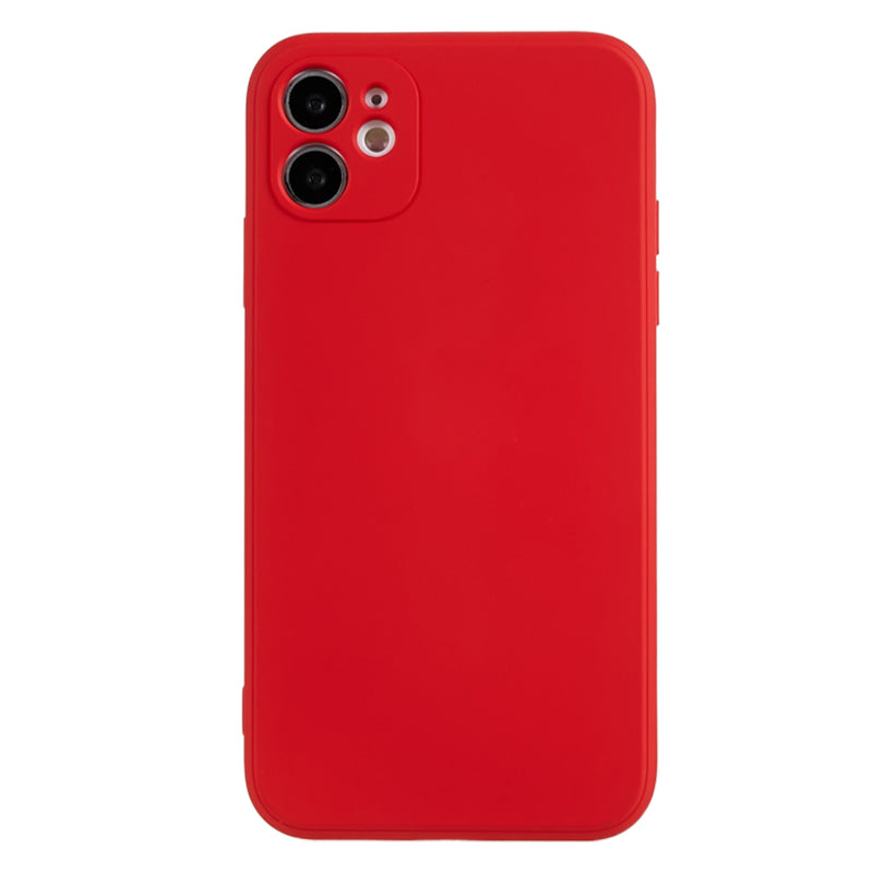 For iPhone 11 Soft TPU Rubberized Cover Fiber Lining Cushion Anti-Scratch Phone Case For iPhone 11 Soft TPU Rubberized Cover Fiber Lining Cushion Anti-Scratch Phone Case